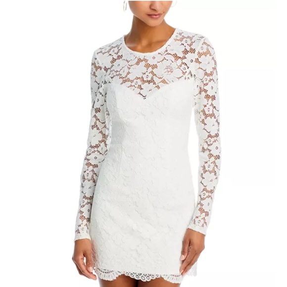 Bardot Breelan Lace Mini Dress Nwt Fastener Sz 10 Wedding, Engagement, Shower